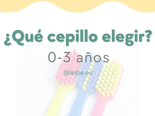 ¿Cómo elegir un cepillo de dientes para mi bebé?